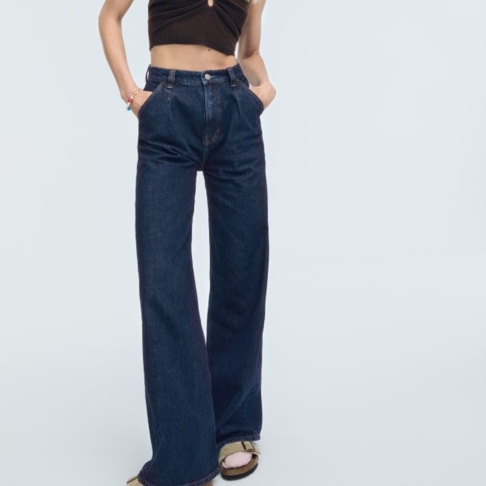 BRAND NEW WITH TAGS REFORMATION MIAMI PLEATED TROUSER JEANS
